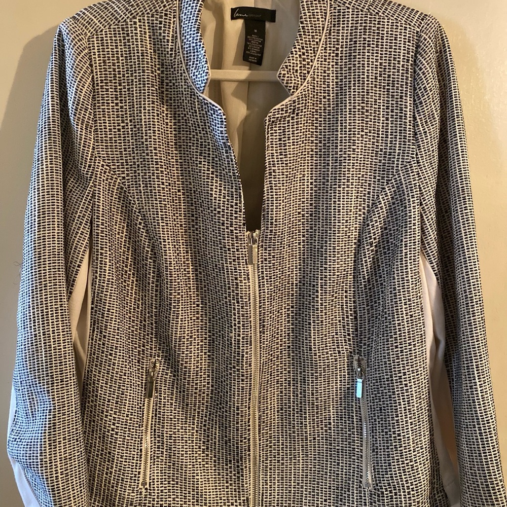 Lane Bryant Cream Jacket